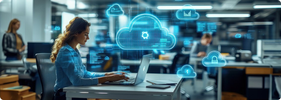 Team collaborating from multiple locations through Alttask’s cloud platform with unified communication and task management tools.