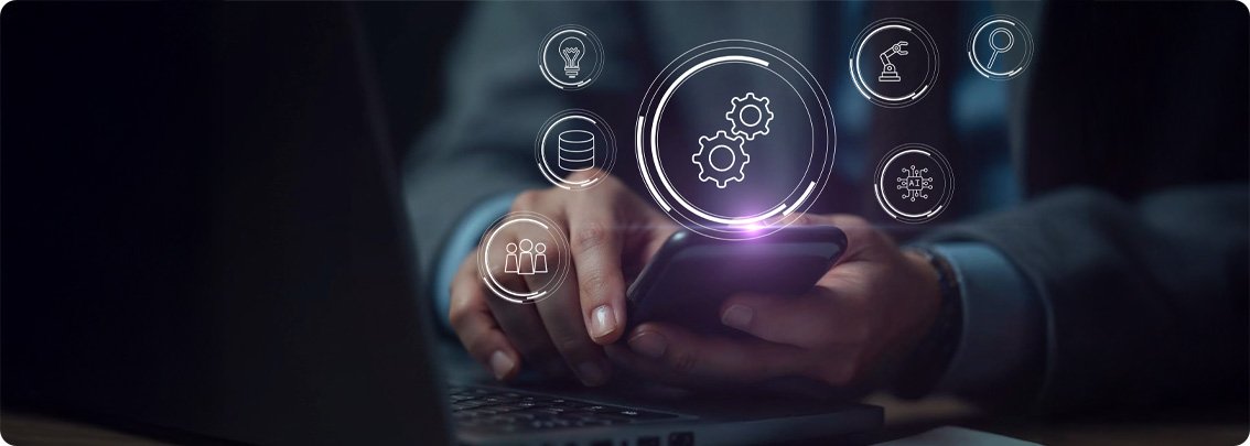 Cloud platform integrating business tools and workflows with customizable features for a unified digital ecosystem.