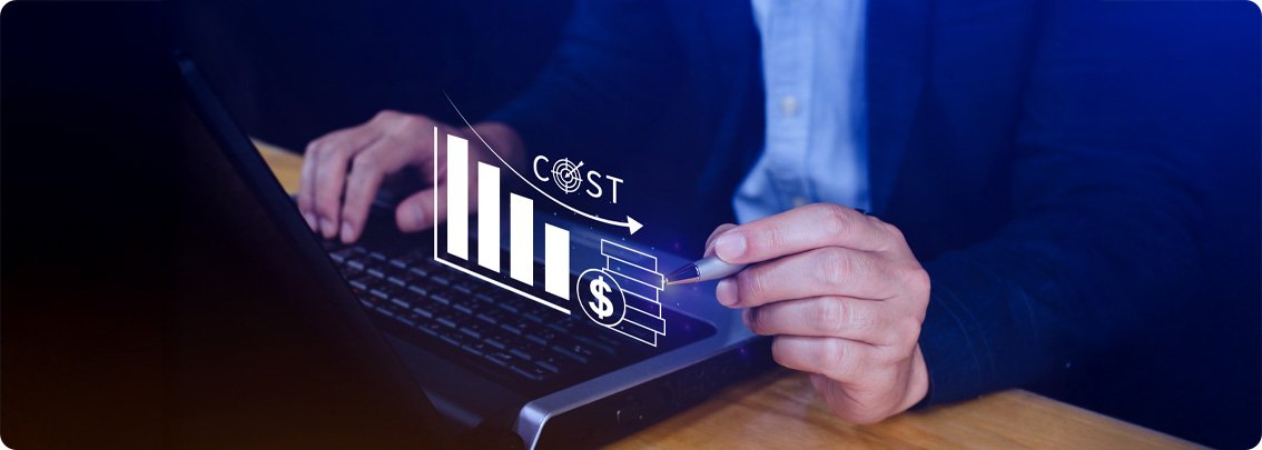 Cloud platform reducing IT costs by eliminating hardware, maintenance, and setup through online hosting.