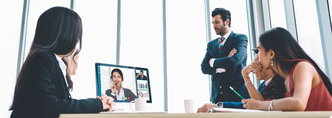 Team collaborating in real time through Alttask’s cloud platform with instant updates, chats, and progress tracking.