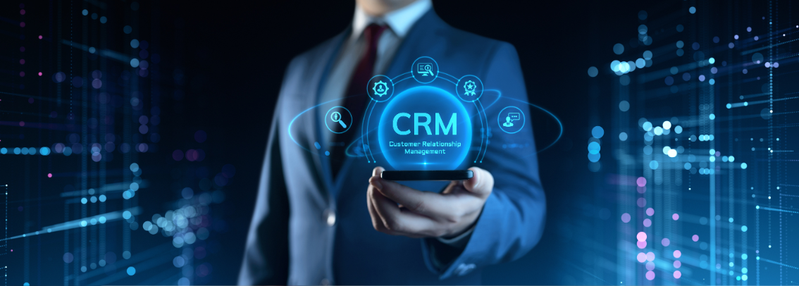 CRM automation illustration showing Alttask system managing leads, automating follow-ups, and improving sales conversions.
